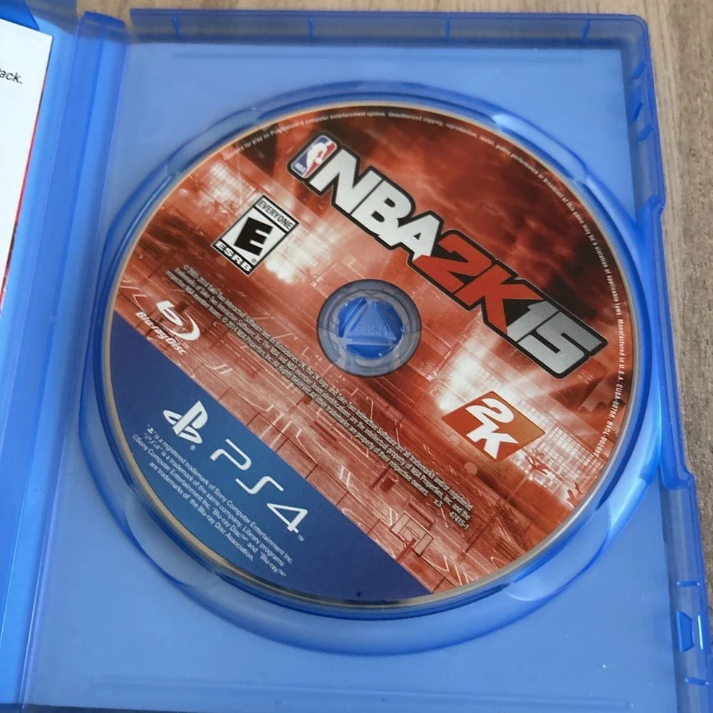 NBA 2K15:‎ Sony PlayStation 4 w/ Manual Tested- Works!